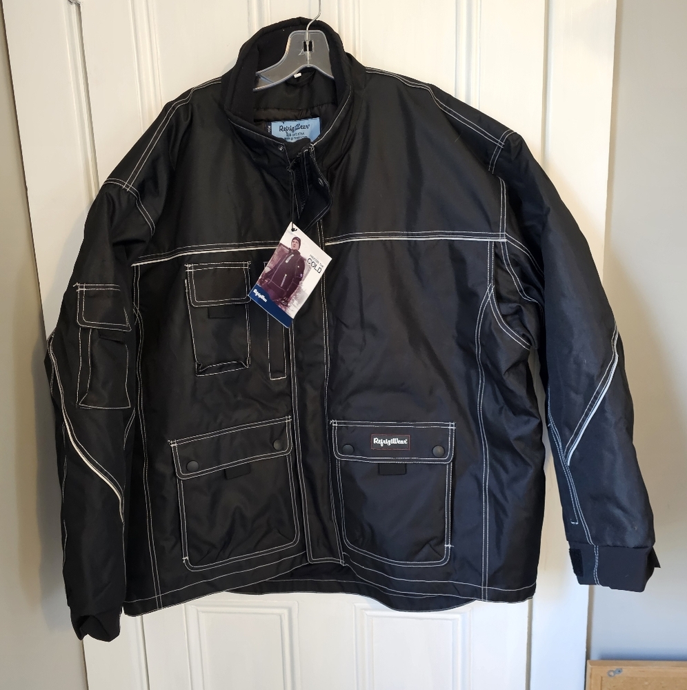 NWT RefrigiWear ErgoForce Mens 3XL Waterproof Insulated Jacket Performance Cold